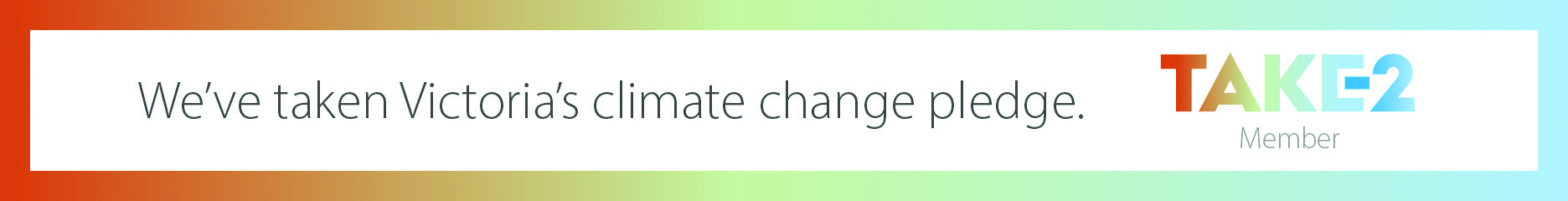 TAKE2 Climate Change Pledge